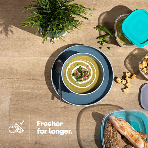 Livivo 7PC Square Food Containers