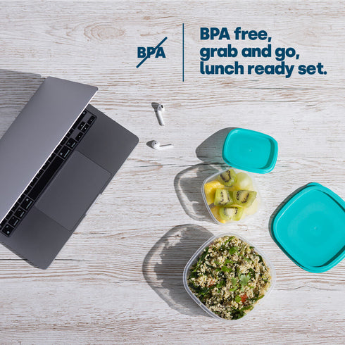 Livivo 7PC Square Food Containers