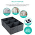 Foldable Storage Cubes Set of 6 - Grey