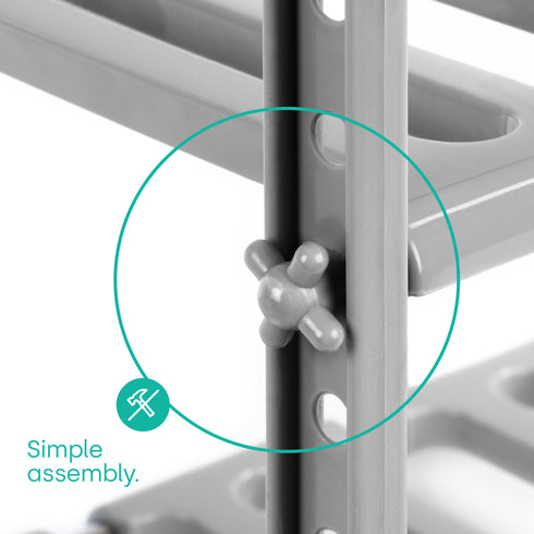 Under Sink Storage Shelf - Grey