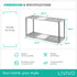 Under Sink Storage Shelf - Grey
