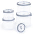 Airtight Mixed Round Containers - Set of 5