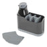 Sink Caddy with Soap Dispenser - Black