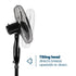 16" Pedestal Fan - Black