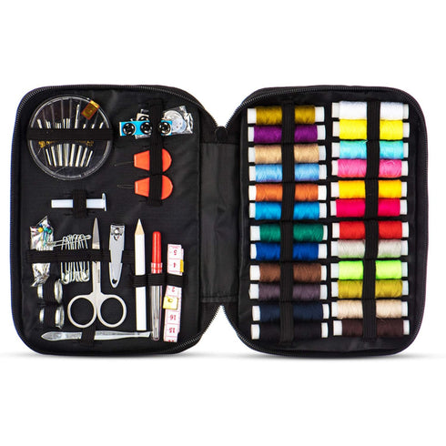 96 Pcs Portable Travel Sewing Kit with Case