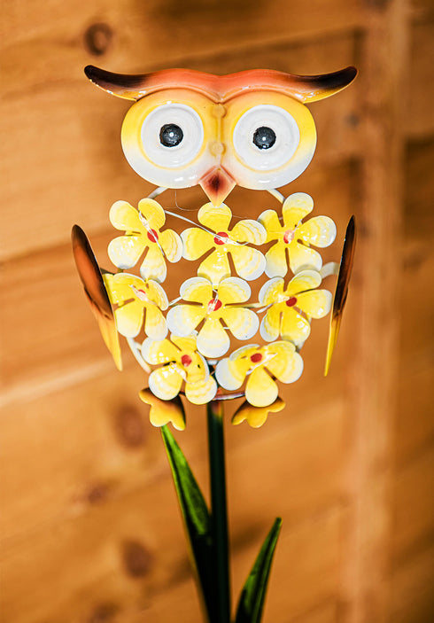 Owl Shaped Solar Power Garden Light