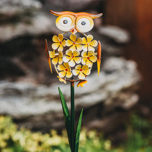 Owl Shaped Solar Power Garden Light