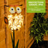 Owl Shaped Solar Power Garden Light