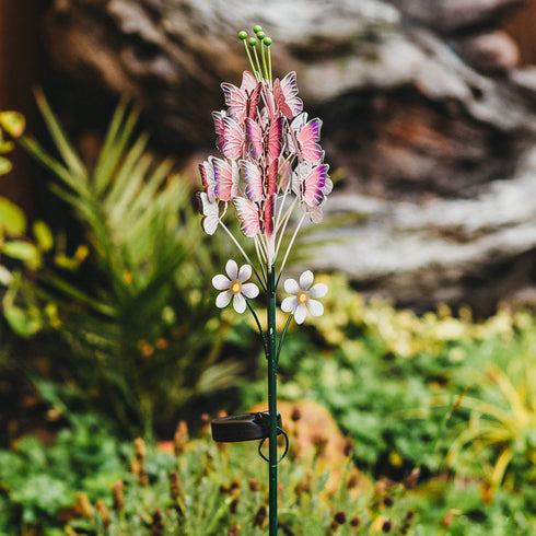 Butterfly Shaped Solar Power Garden Light