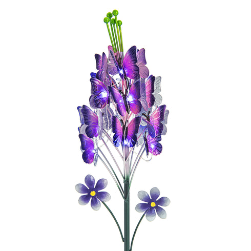 Butterfly Shaped Solar Power Garden Light