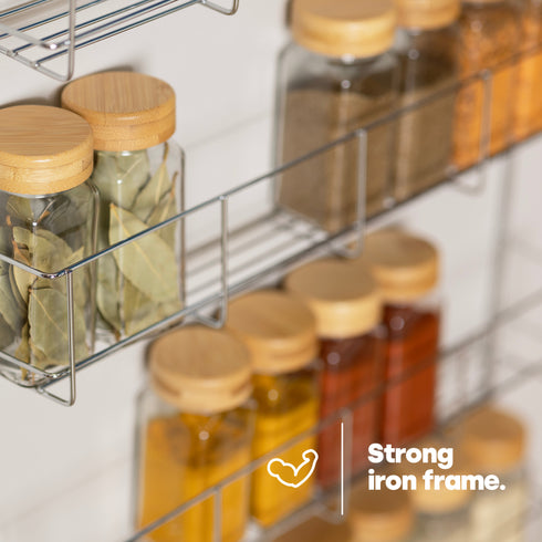 Cupboard Door Spice Rack - 5-Tier