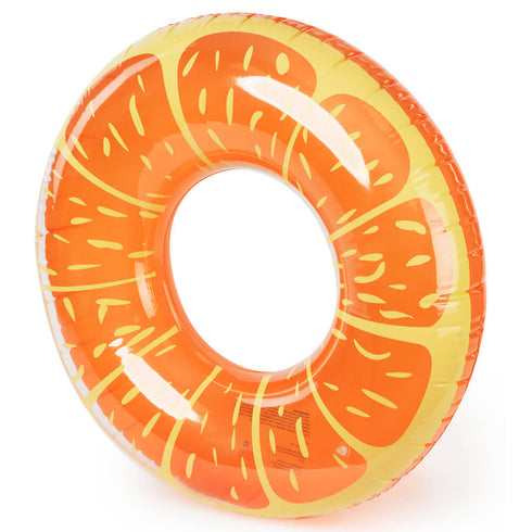 Inflatable Orange Swim Ring 90cm