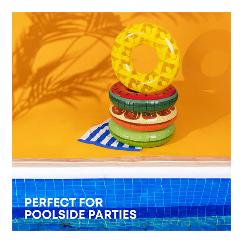 Inflatable Orange Swim Ring 90cm