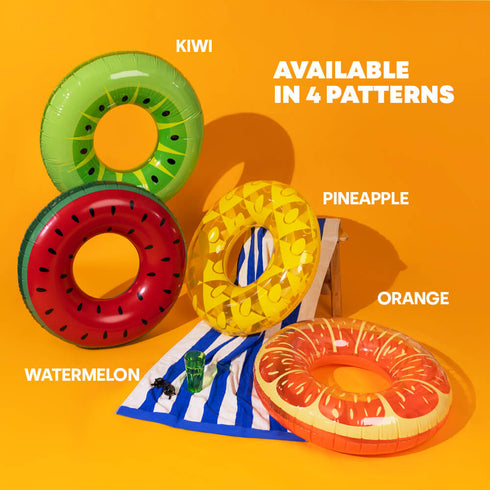 Inflatable Watermelon Swim Ring 90cm