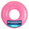 Splash! Inflatable Swim Ring 105cm Holographic Diamond Print Float with Handles - Neon Pink