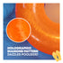 Splash! Inflatable Swim Ring 105cm Holographic Diamond Print Float with Handles - Neon Orange