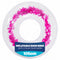 Splash! Inflatable Swim Ring 105cm - Transparent Feather-Filled Pool Float - Pink