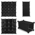 Interlocking Storage Cubes - Black