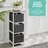 Habi 3 Drawer Storage Unit - Grey