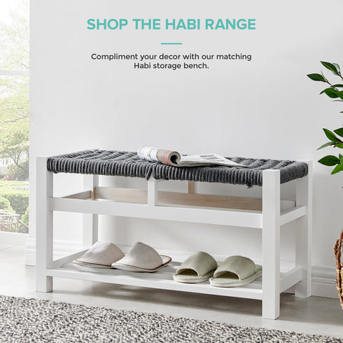 Habi 3 Drawer Storage Unit - Grey