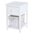 Shabby Chic Bedside Cabinet