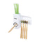 Automatic Toothpaste Dispenser with Holder - White