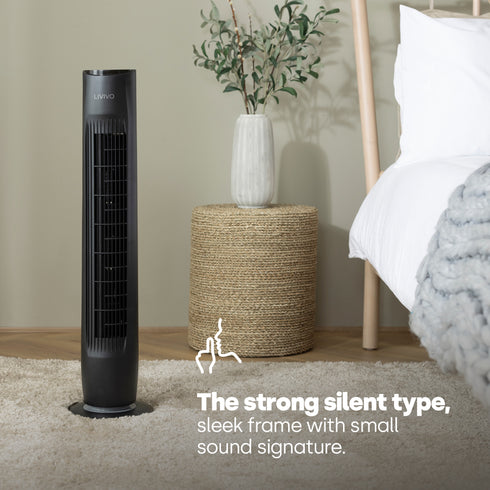 32" Tower Fan - Black