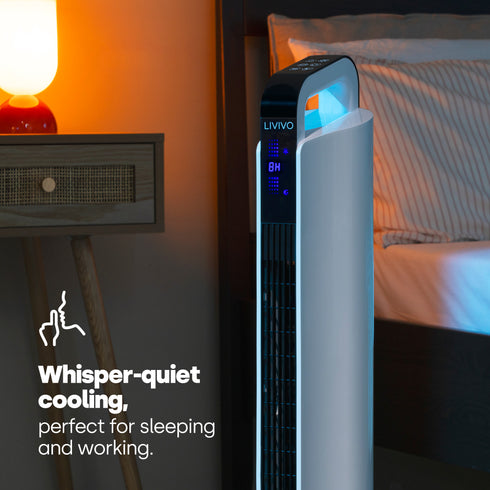 35" Tower Fan - White