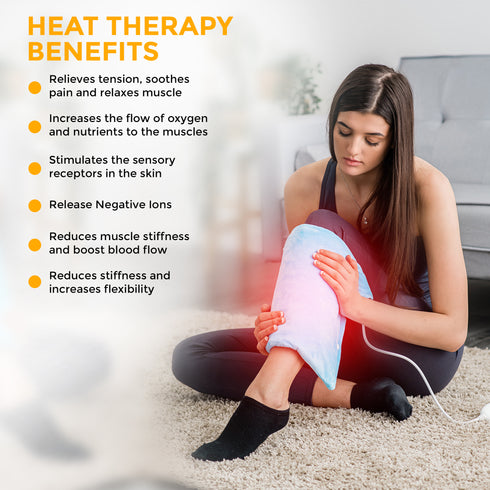 Electric Heated Thermal Pad - Blue