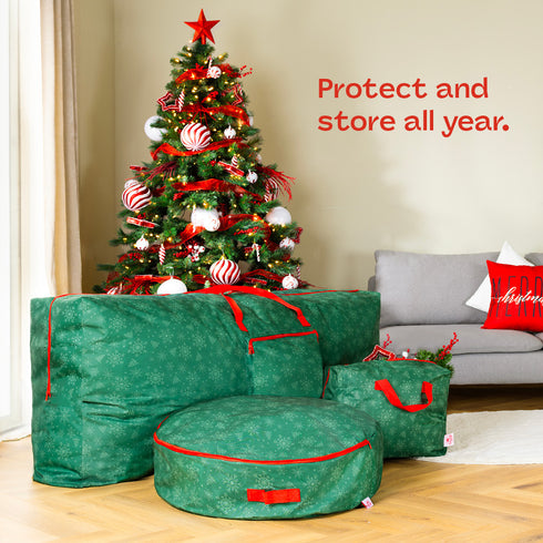 9ft Christmas Tree Storage Bag - Green