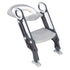 Foldable Padded Toddler Potty - Grey