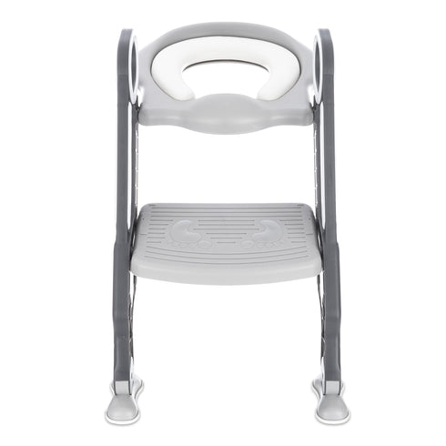 Foldable Padded Toddler Potty - Grey