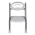 Foldable Padded Toddler Potty - Grey