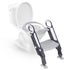 Foldable Padded Toddler Potty - Grey
