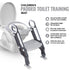 Foldable Padded Toddler Potty - Grey