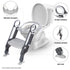 Foldable Padded Toddler Potty - Grey