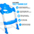 Foldable Padded Toddler Potty - Blue