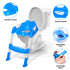 Foldable Padded Toddler Potty - Blue