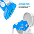 Foldable Padded Toddler Potty - Blue