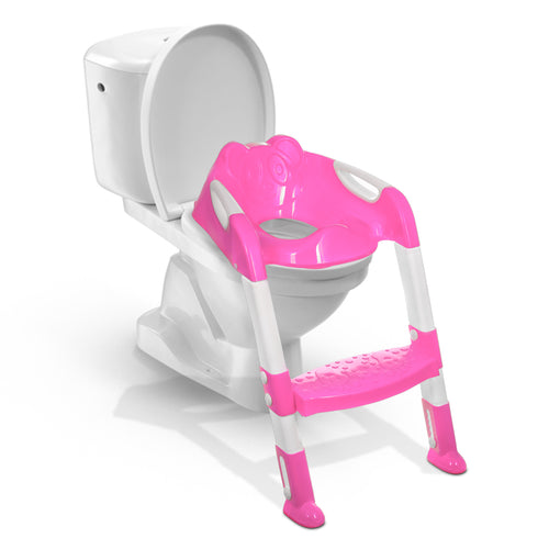 Foldable Padded Toddler Potty - Pink