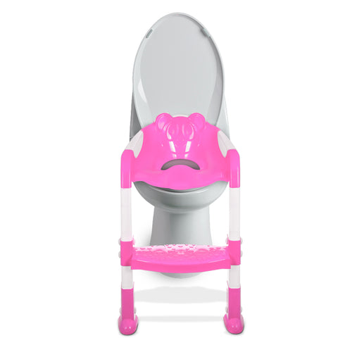 Foldable Padded Toddler Potty - Pink