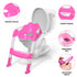 Foldable Padded Toddler Potty - Pink