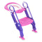 Foldable Padded Toddler Potty - Pink/Purple