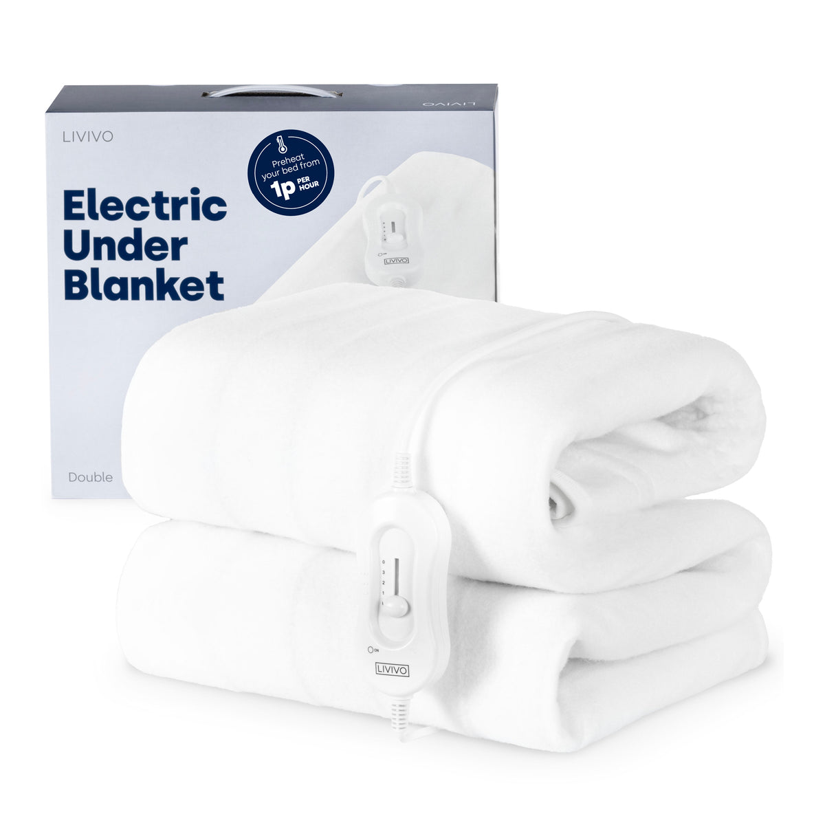 Livivo Electric Under Blanket Double Free Delivery