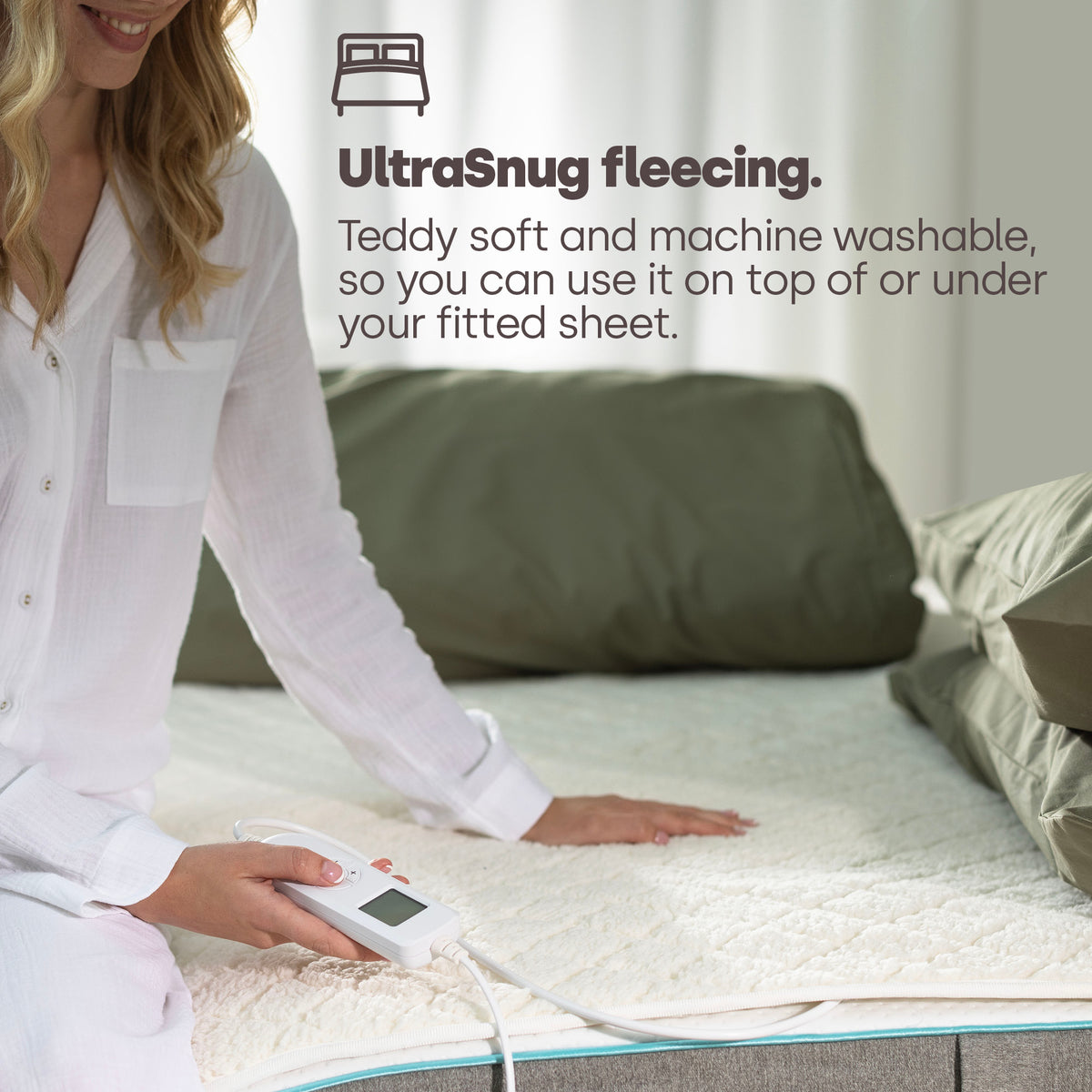 Livivo UltraSnug Electric UnderBlanket Double Free Delivery