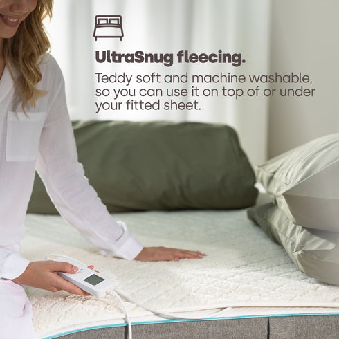 UltraSnug Electric Under-Blanket - Dual-Control Super King