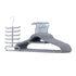 50pc Velvet Hangers - Grey
