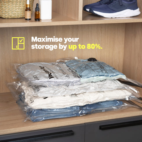 8 pack Vacuum Bags - Black