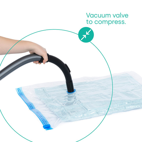 8 Pack Vacuum Bags - Blue