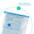 8 Pack Vacuum Bags - Blue